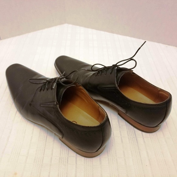 EUC Men's ALDO Calfskin Leather Lace Up Oxford 10m - Picture 4 of 8